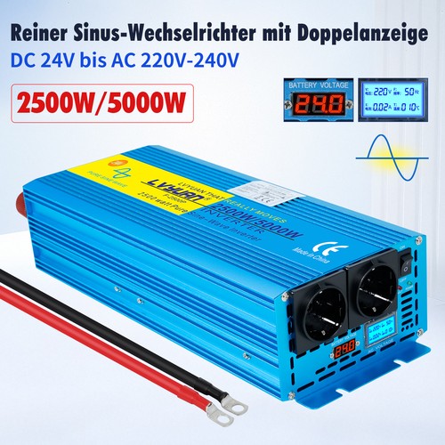 2500w 5000w 24v 230v - 230v, reiner