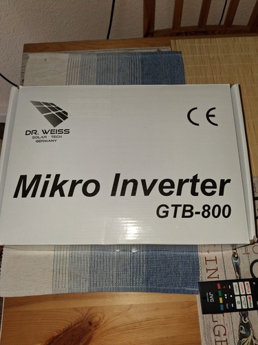 Mikro wechselrichter gtb 800 - mikro-wechselrichter,