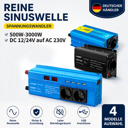 500w 3000w reiner - 500w-3000w, sinus