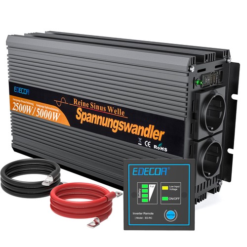 Edecoa 2500w watt reiner - reiner, sinus