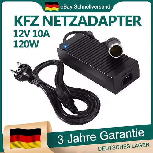 230v auf 12v kfz netzadapter - auf,