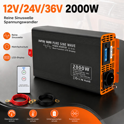 12v 24v 36v - 12v/24v/36v, 2000w