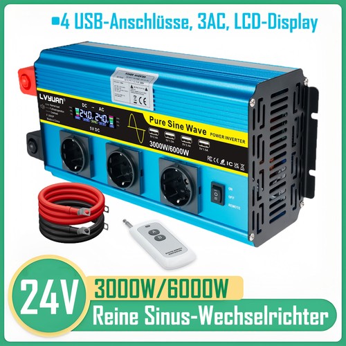24v 3000w 6000w wechselrichter - 3000w,