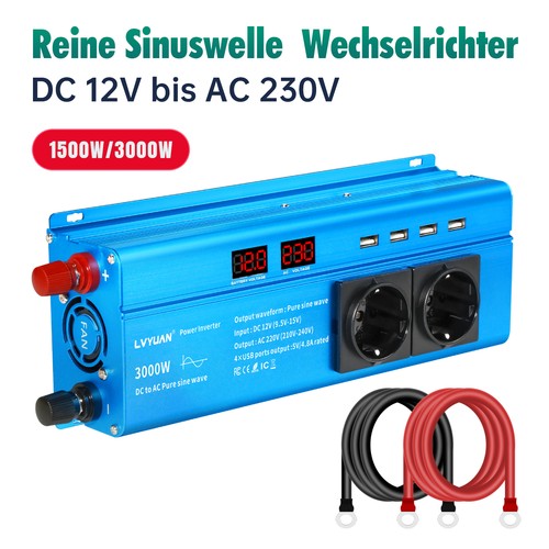 1500w 3000w reiner sinus - 3000w,