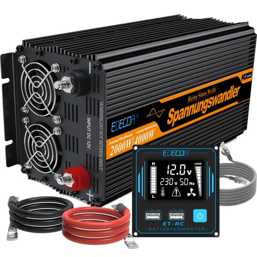 Edecoa spannungswandler reiner - spannungswandler,