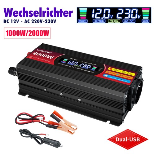 1000w 2000w wechselrichter - 1000w, dc
