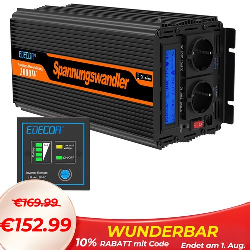 Edecoa 3000w 6000w - 3000w,