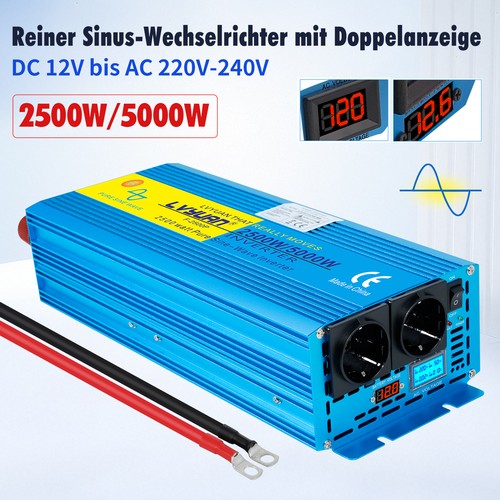 2500w 5000w 12v 230v - 5000w, 12v-230v