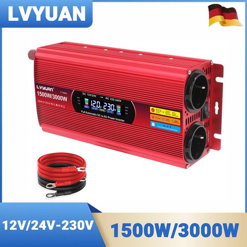 1500w 3000w 12v 24v auf - 3000w, 12v/24v