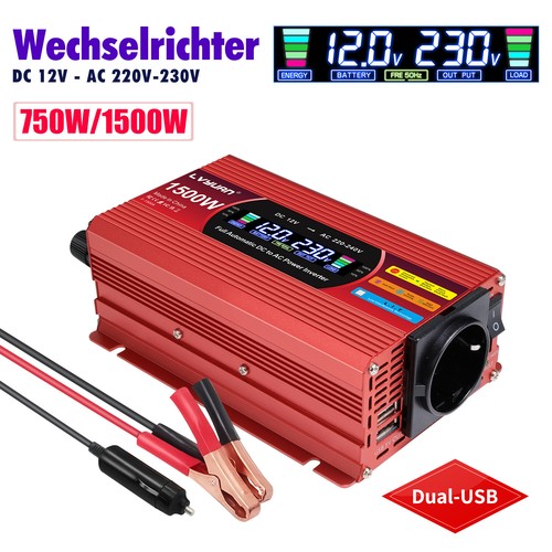 750w wechselrichter - 750w(1500wpeak),