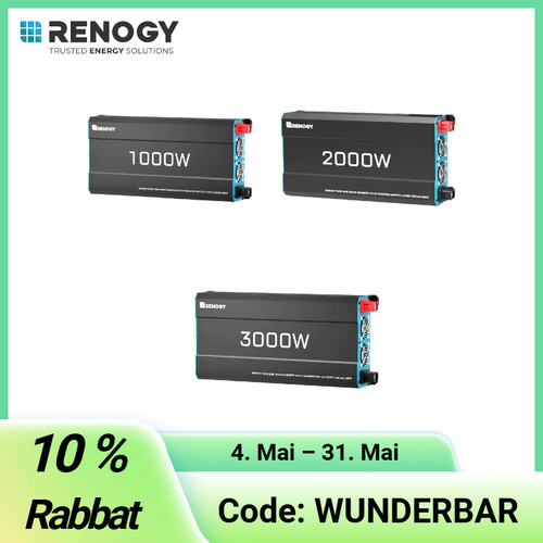 Renogy 1000w2000w3000w 12v - 1000w2000w3000w, zu