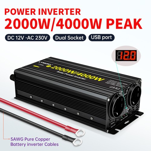 2000w 4000w 12v - 12v, auf