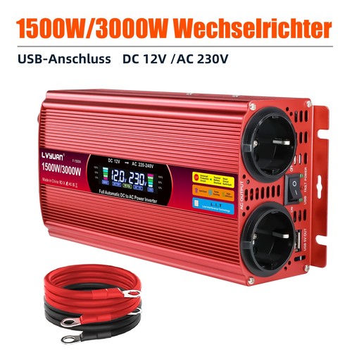 1500w 3000w spannungswandler - 1500w,