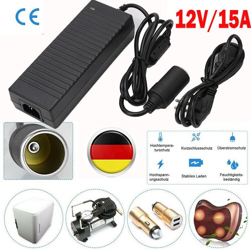 230v auf 12v kfz netzadapter - 230v,