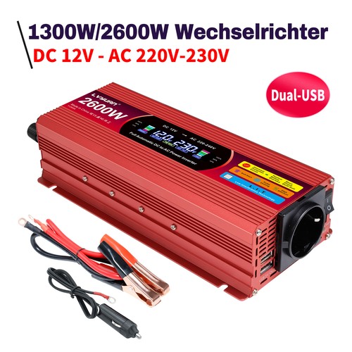 1300w 2600w wechselrichter - 1300w,