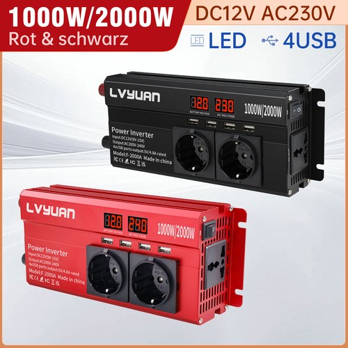 1000w 2000w wechselrichter - 1000w,