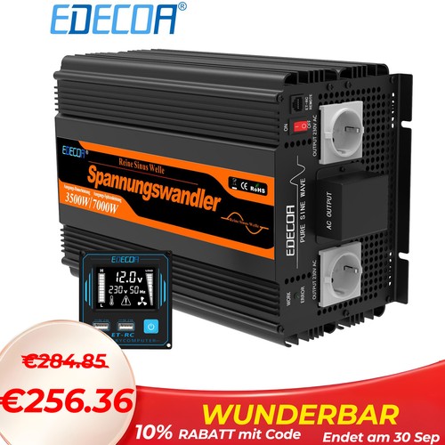 Edecoa spannungswandler 12v - edecoa,