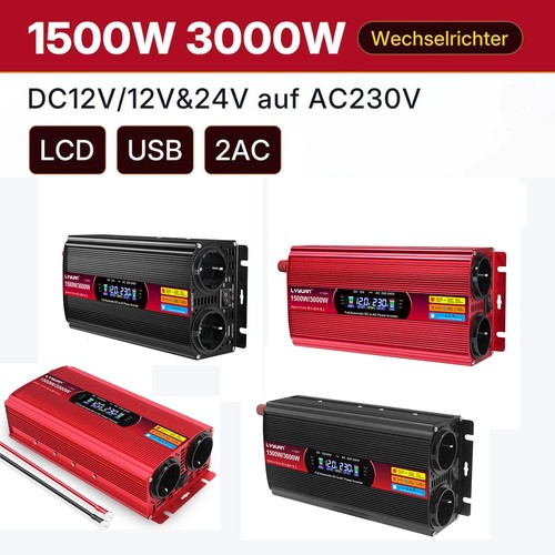 1500w 3000w wechselrichter - 1500w,