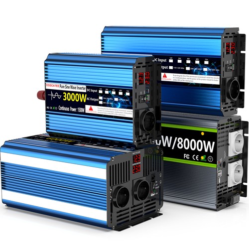 12v auf 230v - auf, 8000w